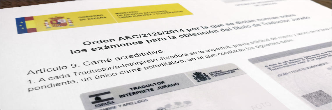 La Oficina de Interpretación de Lenguas y los Traductores Jurados